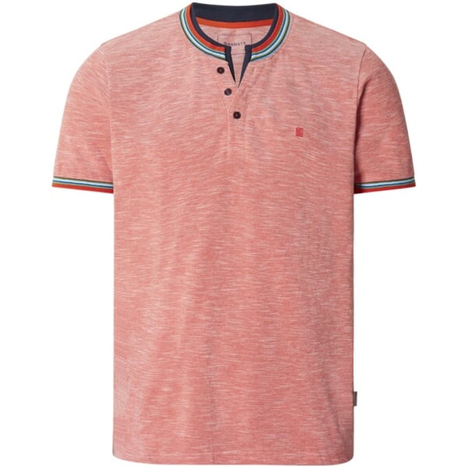Babista herren T-Shirt - 68/70 - rood - Plus Size