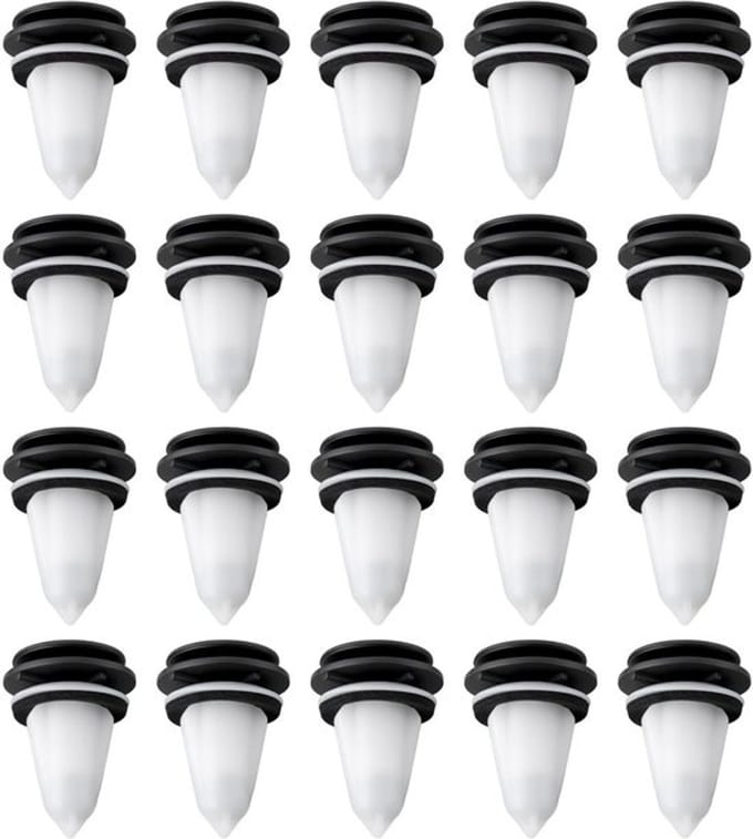 Allecto - Windshield Fairing Grill Holder Clip - 20 Stuks