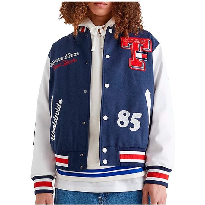 Tommy Jeans casual blouson in honkbalstijl voor heren