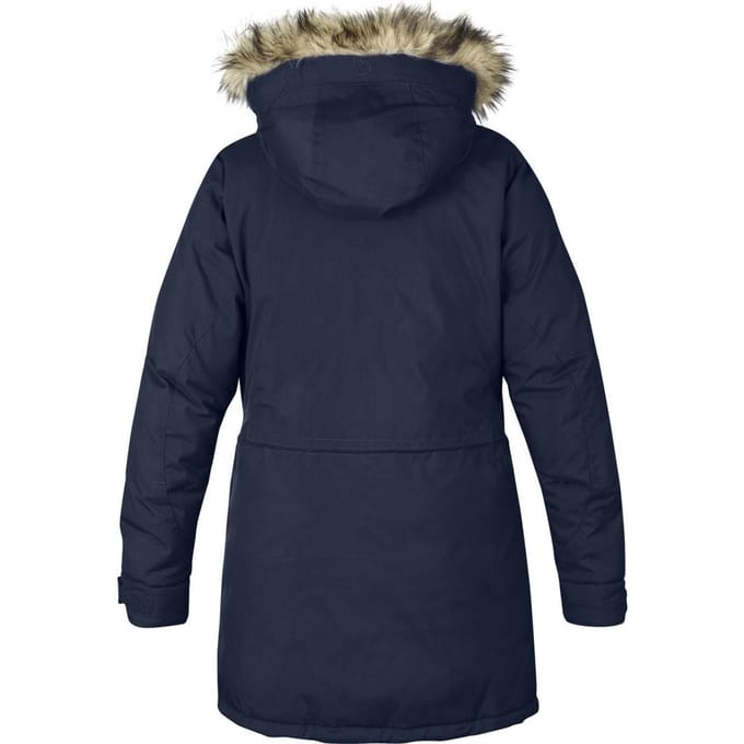 Fjällräven Maat XL  Nuuk Parka Dames, dark navy