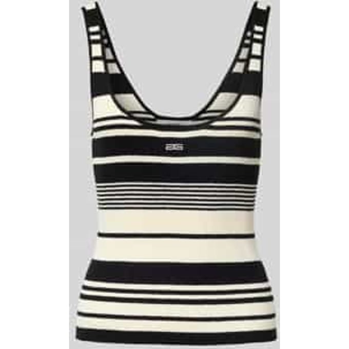 Tanktop van viscosemix, model 'stela'