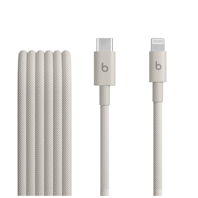 Beats Geweven USB-C naar geschikt voor Lightning kabel - 1,5 meter - Surge Stone