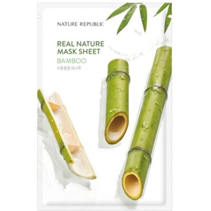 NATURE REPUBLIC - Real Nature Sheet Mask - Bamboo - 1stuk