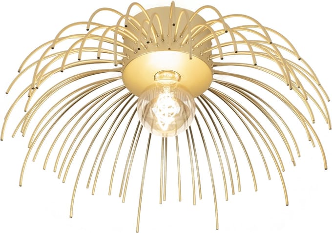 Lumidora Plafondlamp 75070 - Plafonniere - RAINDROPS - E27 - Goud - Messing (kleur) - Metaal - ⌀ 53.5 cm