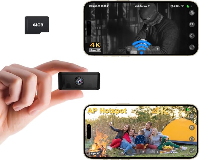 Verborgen Camera - Spy Camera - Spionage - Monitor