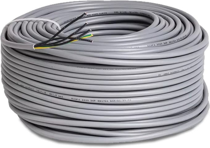 Dynamic Stuurstroomkabel YSLY-JZ 5 x 1,5 mm² Lengte: 3 meter