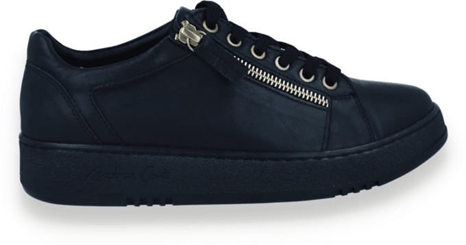 Andrea Conti Dames Sneaker | Zwart | Maat: 41
