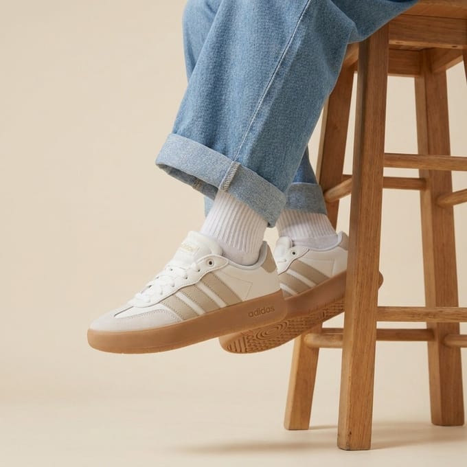 Adidas Barreda XLG Sneakers wit - Maat 37 1/3
