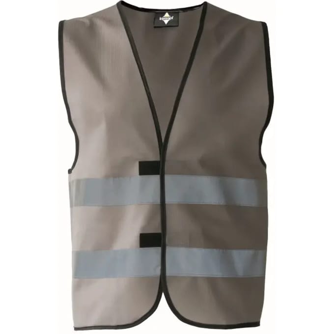 Korntex Functional Hi-Vis Safety Vest Dortmund KX100 - grey - S
