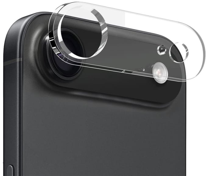 Solidenz Camera Protector - Geschikt voor Apple iPhone Air - Transparant