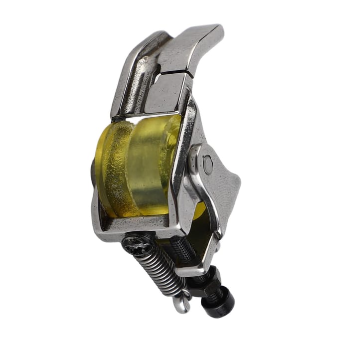 Rubberen Wiel Persvoet 0,5 mm Metaal Eenvoudige Installatie Licht Compacte Roller Persvoet voor gray