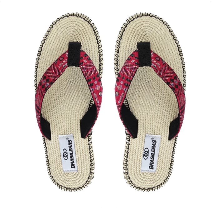 Brasileras sandalen dames- Rood- 37