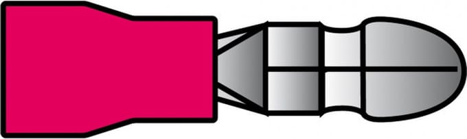 Kabelverbinders 547 rood 10-stuks
