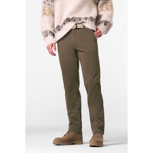 Meyer Broek Bonn Uni Color Thermal Fine Twill Mocca / male