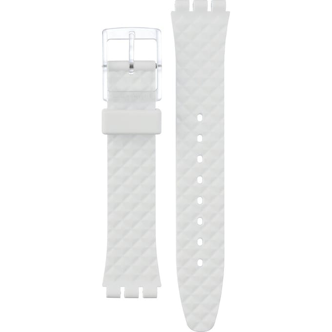 Swatch Plastic - Originals Medium (34mm) /Access/Solar/Musicall/Stop - G/SK/SL/SR/SS/SO28 AGE286 GE286 Whitenel Horlogeband