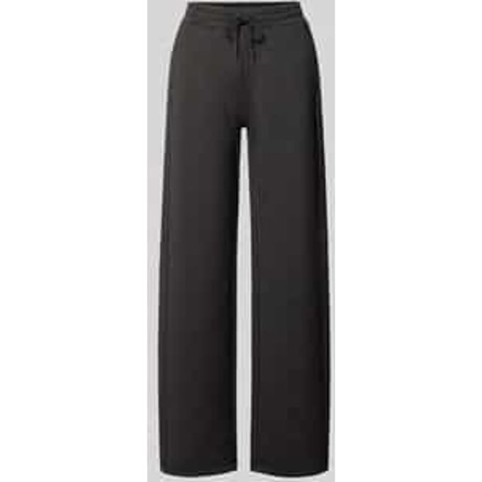 Wide fit sweatpants met all-over logoprint model 'Calista'