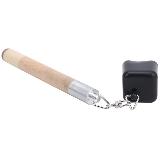 2 in 1 Multifunctionele Biljart Snooker Pool Keu Krijthouder met Keustok Tip Prikker beige