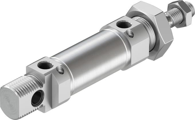 Festo Cilinder 25mm Boring 15mm Slag ISO 6432 Dubbelwerkend - 1908313 - P2CR6