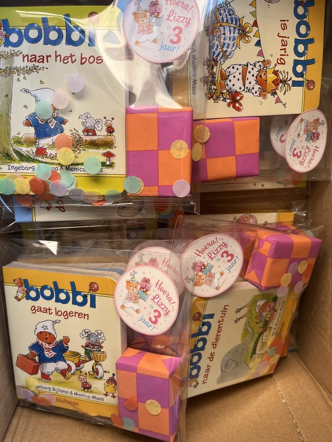 Bobbi boekjes 16 x traktatie