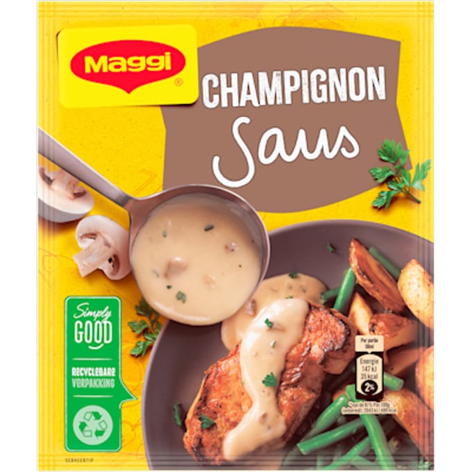 Mix voor champignonsaus
