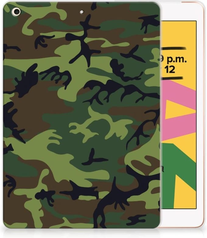 Apple iPad 10.2 | iPad 10.2 (2020) | 10.2 (2021) Hippe Hoes Army Dark