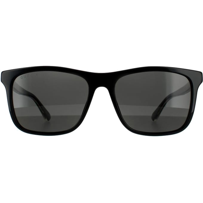Gucci zonneBril GG0381SN 007 Zwart grijs gepolariseerd