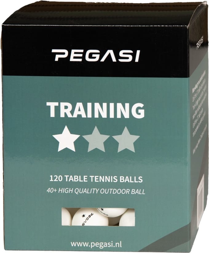 Pegasi Pingpongballen - 1 ster- 120 stuks