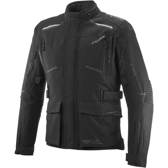 Motorjas IXON Midgard zwart maat M