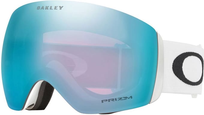 Oakley Skibril Flight Deck XM OO7064-A0 Matte Wit Prizm Snow Sapphire Iridium