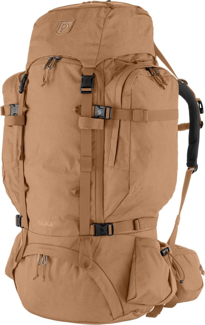 Fjällräven trekkingrugzak rugzak Singi Kajka 75 M / L Backpack Khaki Dust Lichtbruin