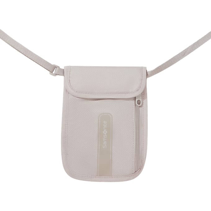 Samsonite Ta Revolution RFID-halsportemonnee Eclipsgrijs