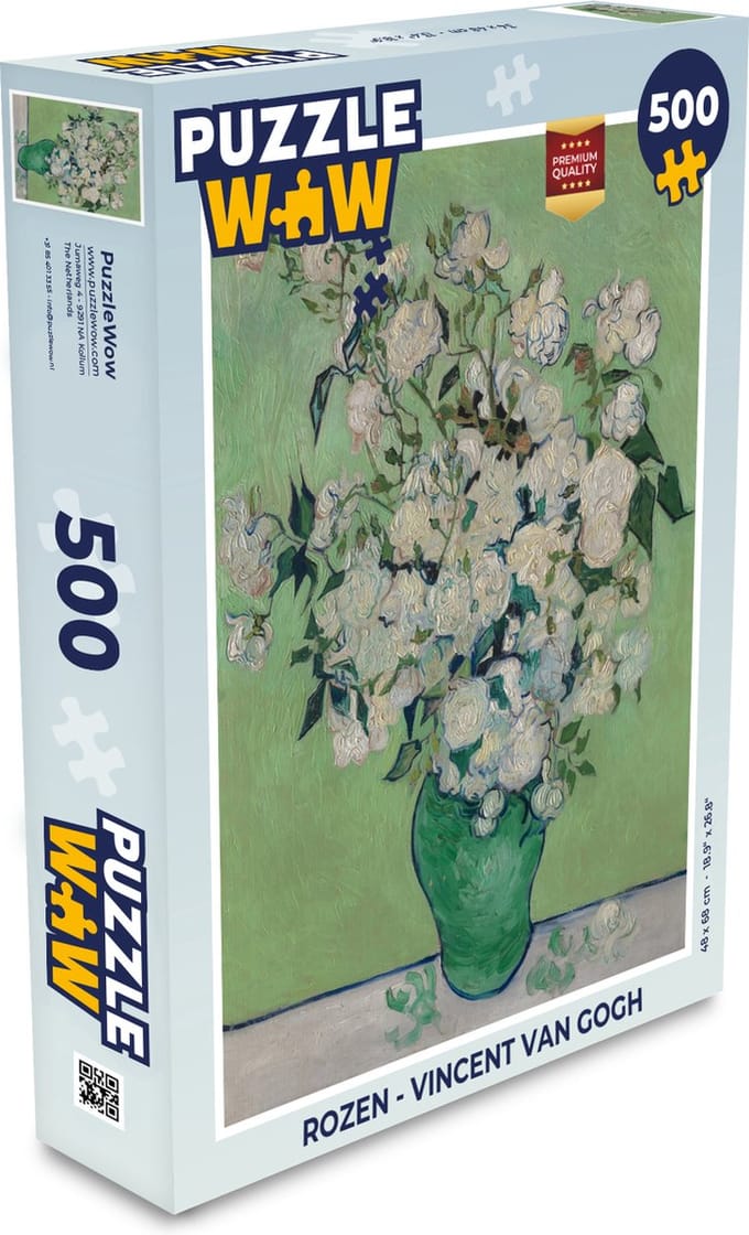Puzzel Rozen - Vincent van Gogh - Legpuzzel - Puzzel 500 stukjes