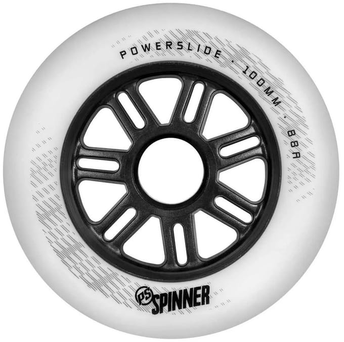 Powerslide Spinner 88a Schaatswielen Zilver 110 mm
