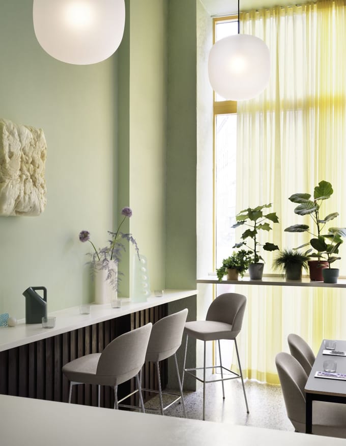 Muuto Rime Hanglamp  - wit - Ø 45 cm