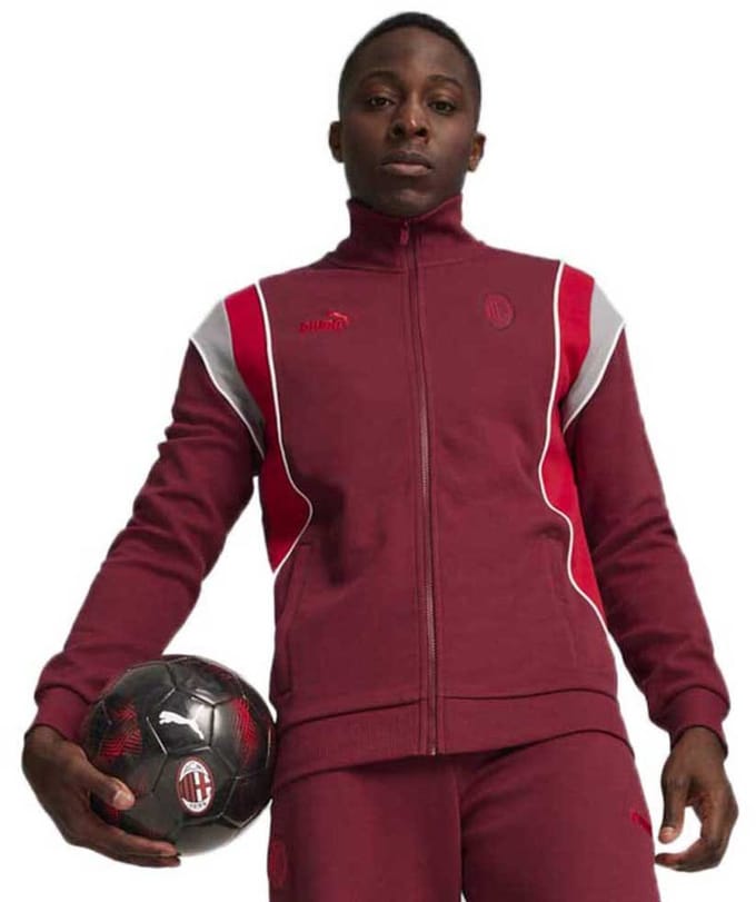 Puma Ac Milan Football Archive Track Jas Roze S