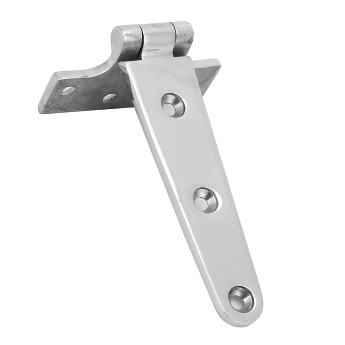Charnière en acier inoxydable épais de type T pour porte de maison, accessoires de portail, 151 x 75 x 4,5 mm