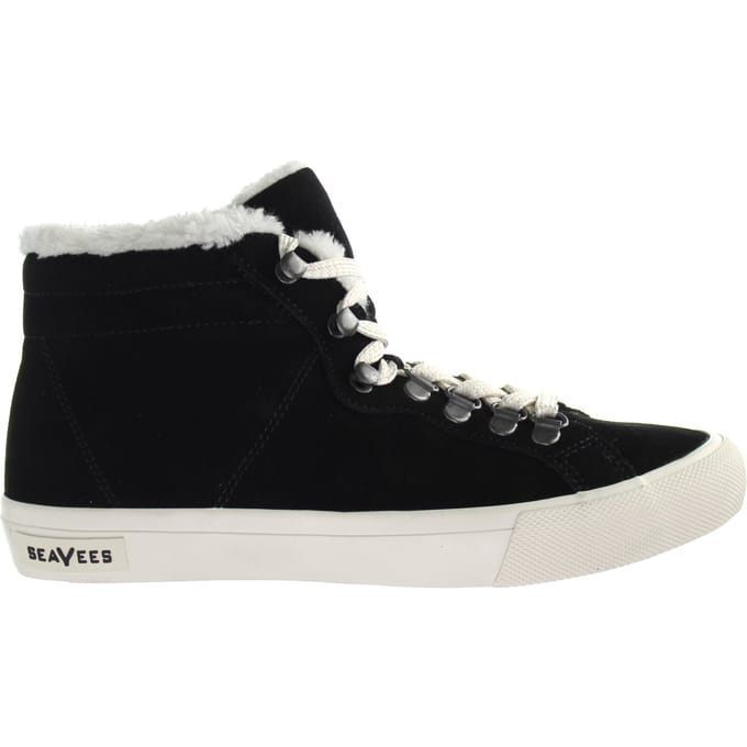 SeaVees Carmel Coast Lace-Up Zwart Suède Leren Damesschoenen