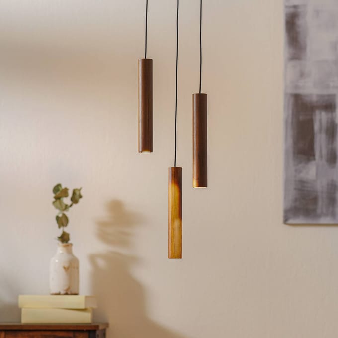 UMAGE Chimes Cluster 3 Hanglamp - Eiken donker