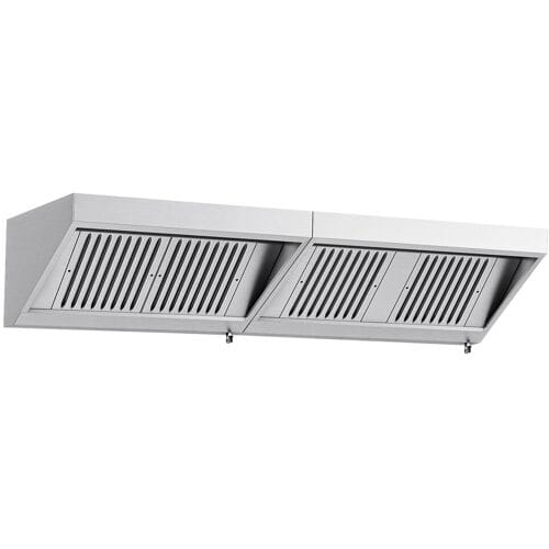 GGM Gastro Wandhaube - 2200mm - mit Filter & Lampe
