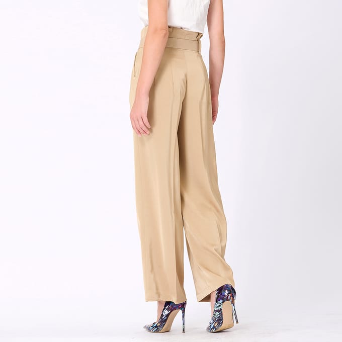 Plooien rechte broek