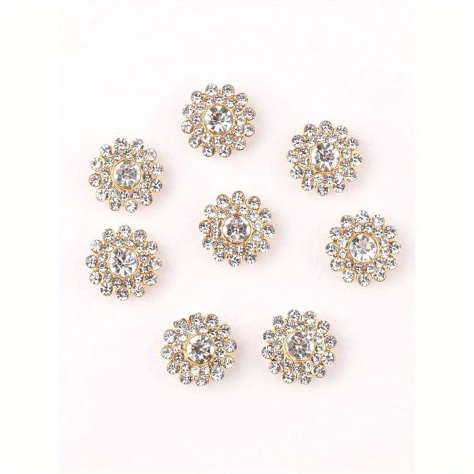 50 stuks/set Kristal Kralen, Modieuze Strass & Kunstparel Decoratie Kralen voor Sieraden Maken en Knutselen 14mm schoon