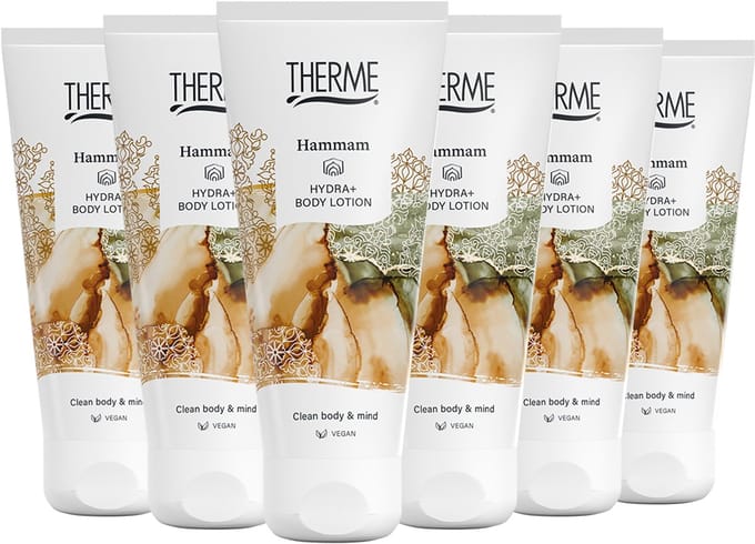 THERME Hammam Hydra+ Body Lotion - 6 x 200ml - voordeelverpakking