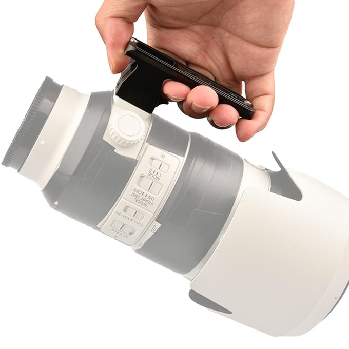 Andoer Lens Kraag Basis Voet Stand Mount Adapter Statief Vervanging voor Sony FE 70-200 F2.8GM zwart