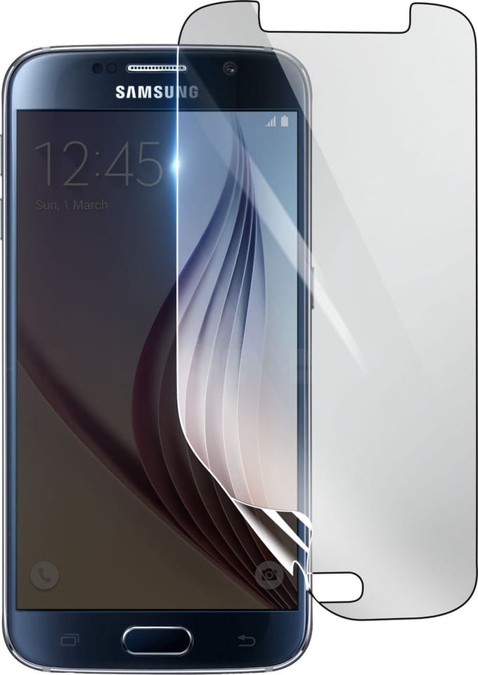 3mk, Geschikt voor Samsung Galaxy S6, Schokbestendige Hydrogel Screenprotector, Transparant