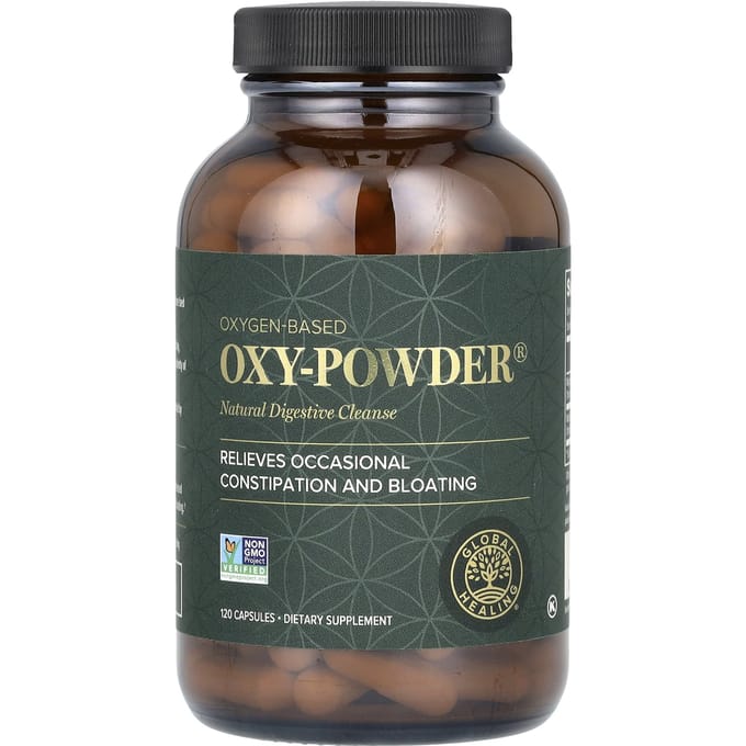 Oxy-Poudre à base d'oxygène, 120 gélules