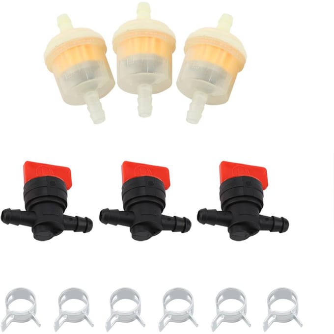 Brandstoftank Afsluitkleppen   Filters   Klemmen Tuin Bosmaaier Grasmaaier Accessoire