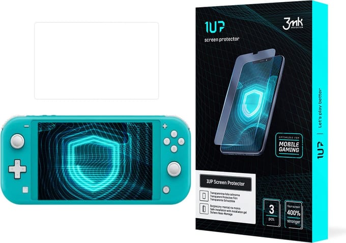Set van 3 smartphone schermbeschermers 3MK Nintendo Switch Lite 2019 1UP