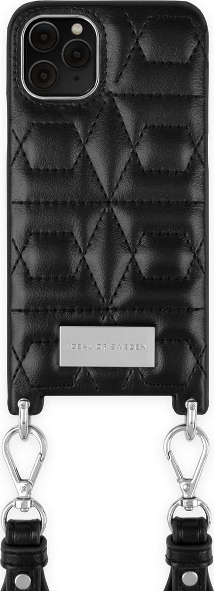 iDeal Of Sweden Statement Necklace iPhone 11 Pro / XS / X Quilted Black