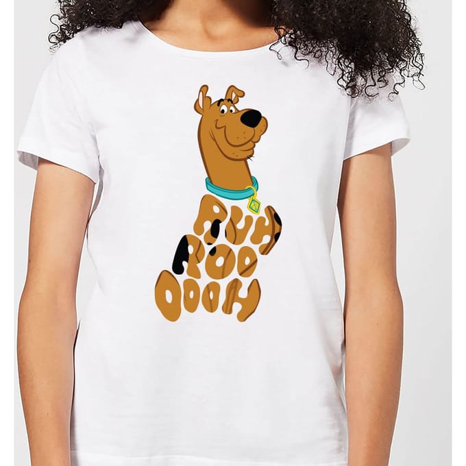 Scooby Doo RUHROOOOOH Women's T-Shirt - White - S