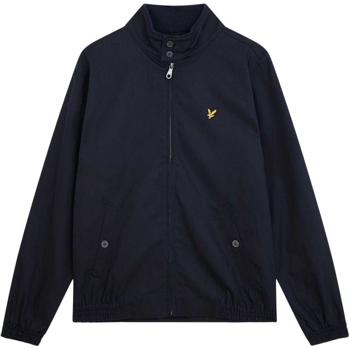 Lyle & Scott Heren Full Zip Harrington Jacket (Navy)